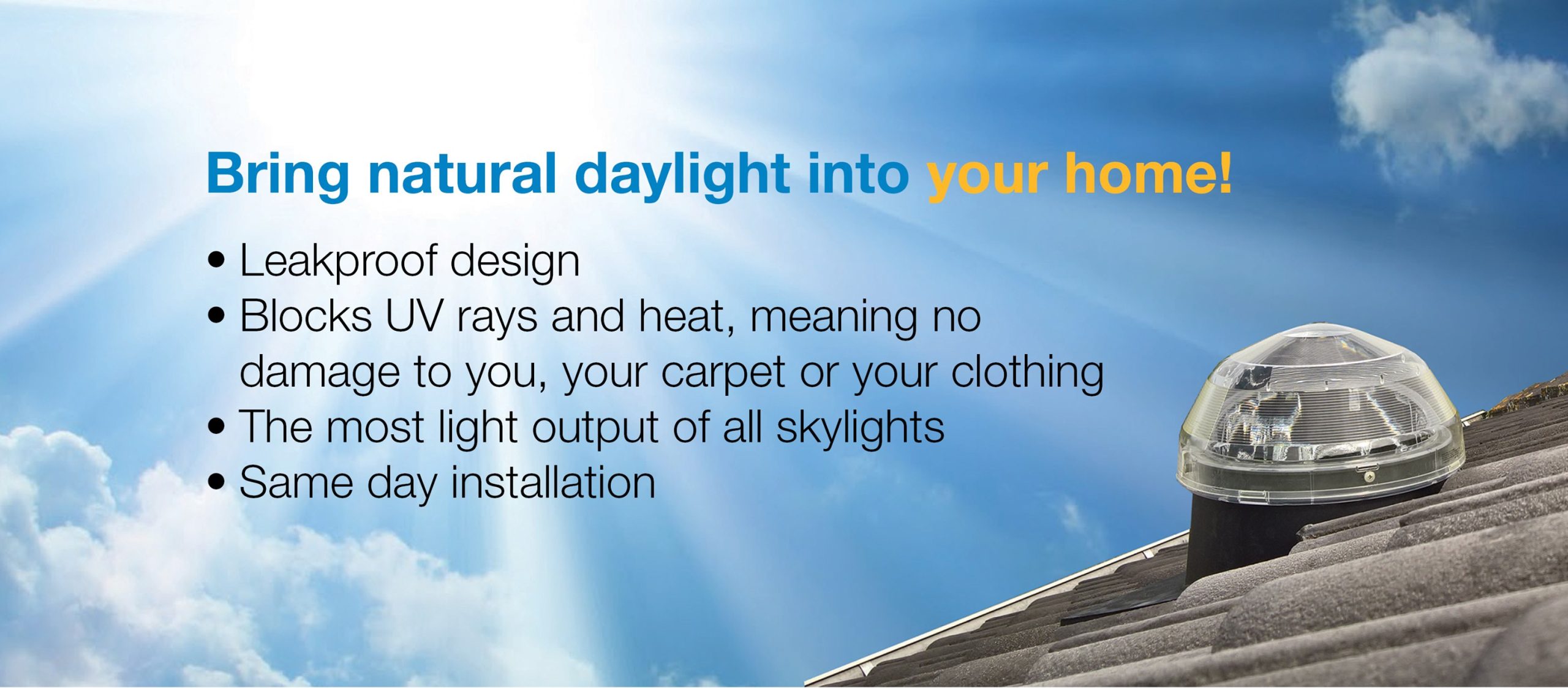 Bring Natural Day Light Into Your Home + a Ventilation Extraction System